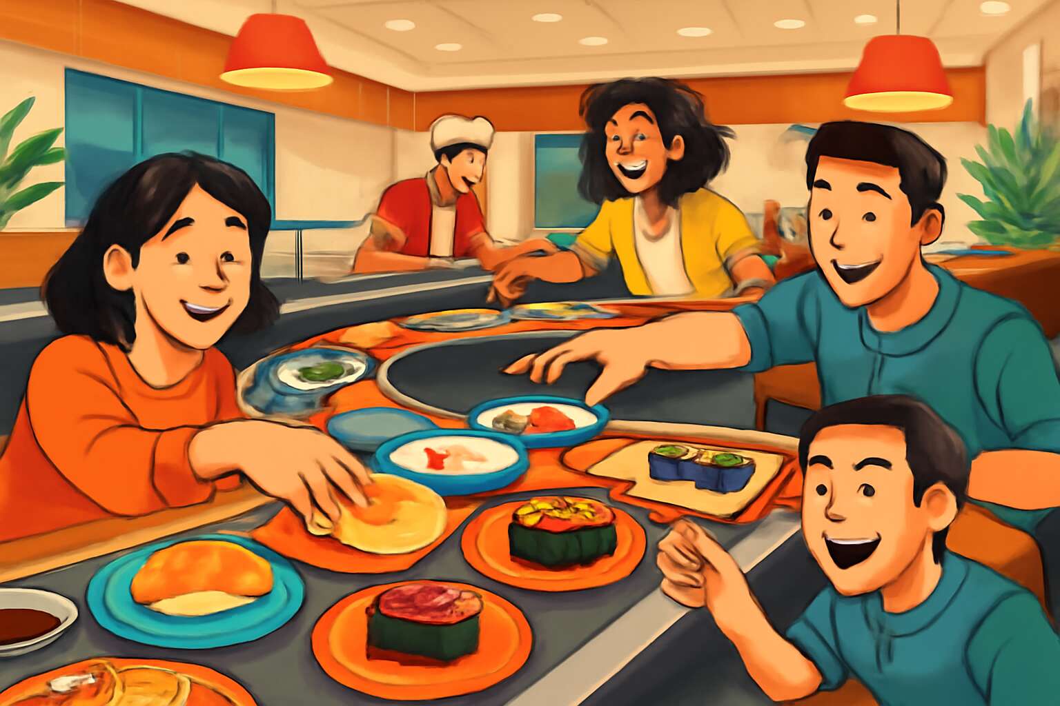 Find Conveyor Belt Sushi Near Me