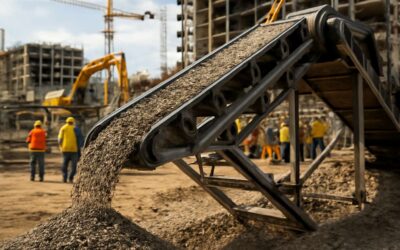Boost Construction Efficiency with the Latest Durable Conveyor Belt for Construction Projects